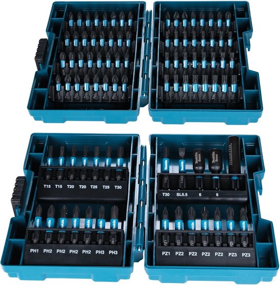 Impact Black 90-delige bitset - E-03109