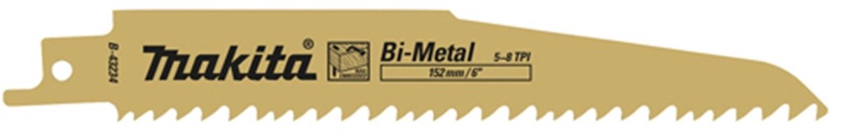 Makita B-43234 Reciprozaagblad 132 H&M S610VF