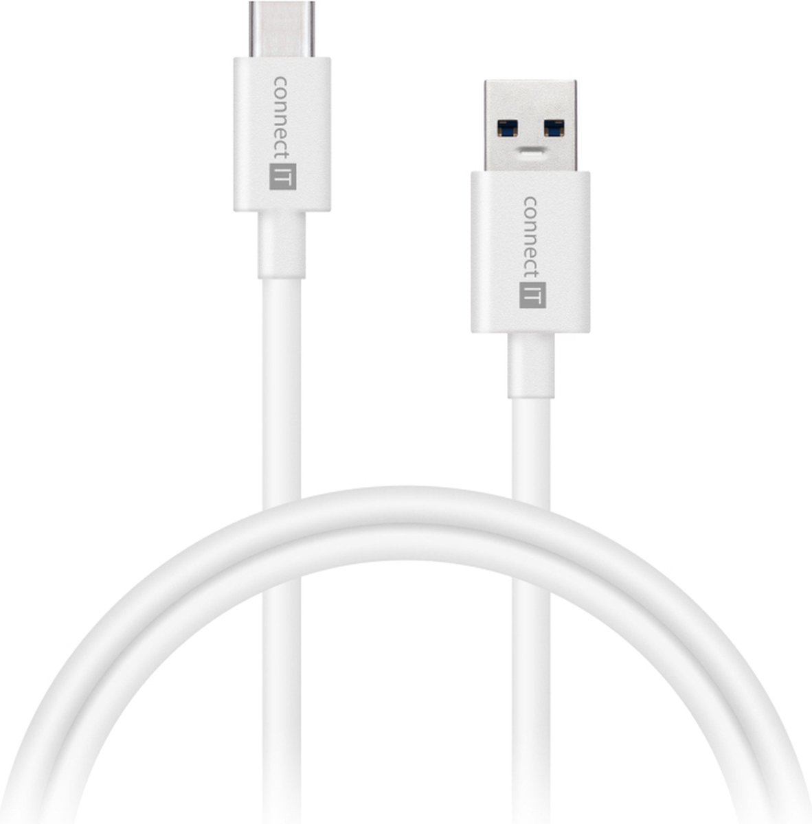 Connect IT Cl-1179 USB-kabel USB 3.2 Gen 1 (3.1 Gen 1) 2 m USB A USB C Wit