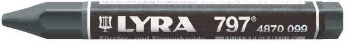 LYRA 797 Profi Merkkrijt zwart - 1653013