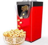 Popcornmachine, Popcorn Maker, Afneembare En Anti-aanbakplaat, Popcorn Popper Maker Makkelijk Te Gebruiken Mini Popcornmachine Zonder Olie 2 Minuten Popcorn Maken