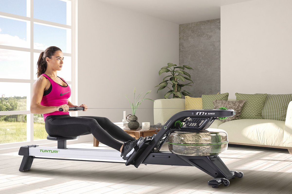 Afbeelding 2 van Tunturi Endurance R85W Roeitrainer - Roeimachine - Roeiapparaat