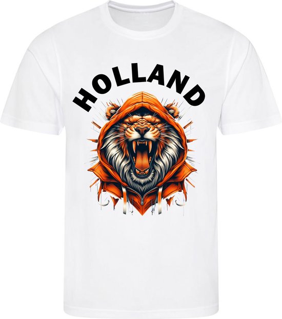 Holland - Oranje Lion - Taille 122/128 - Chemise de sport Active Dry