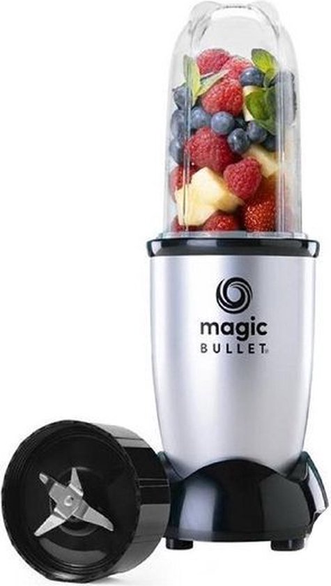 Magic Bullet Compact - 4-delig - 200 Watt - Blender - Zilver