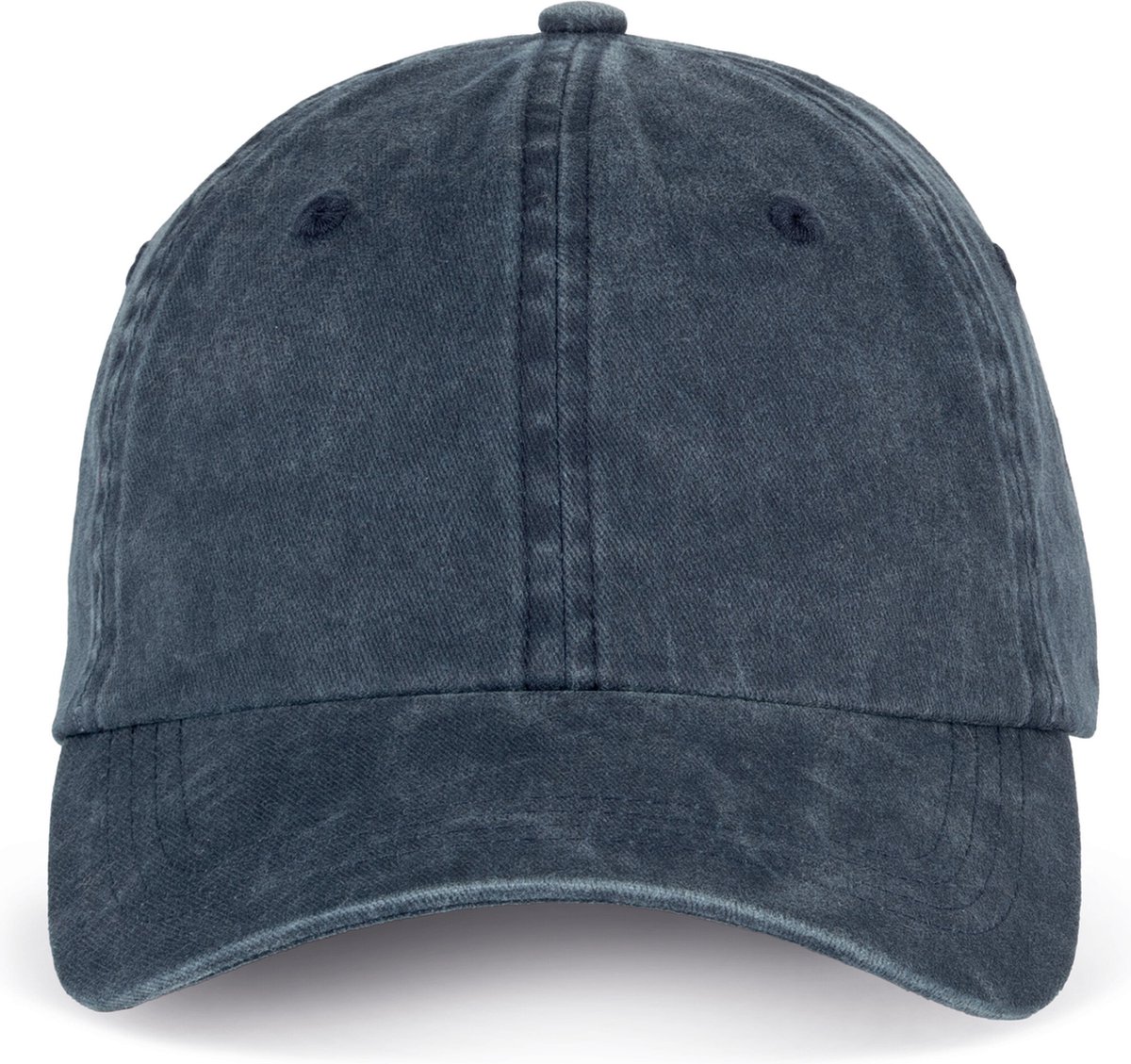 Native Spirit Ecologische en verwassen pet uniseks NS040 - Washed Navy Blue - One size