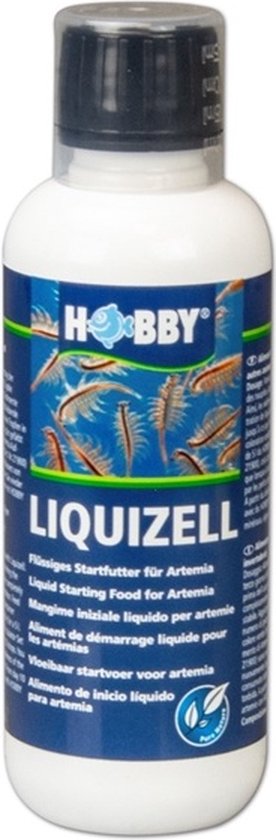 Hobby Liquizell 250ml - Algen en Mineralen Voeding voor Artemia