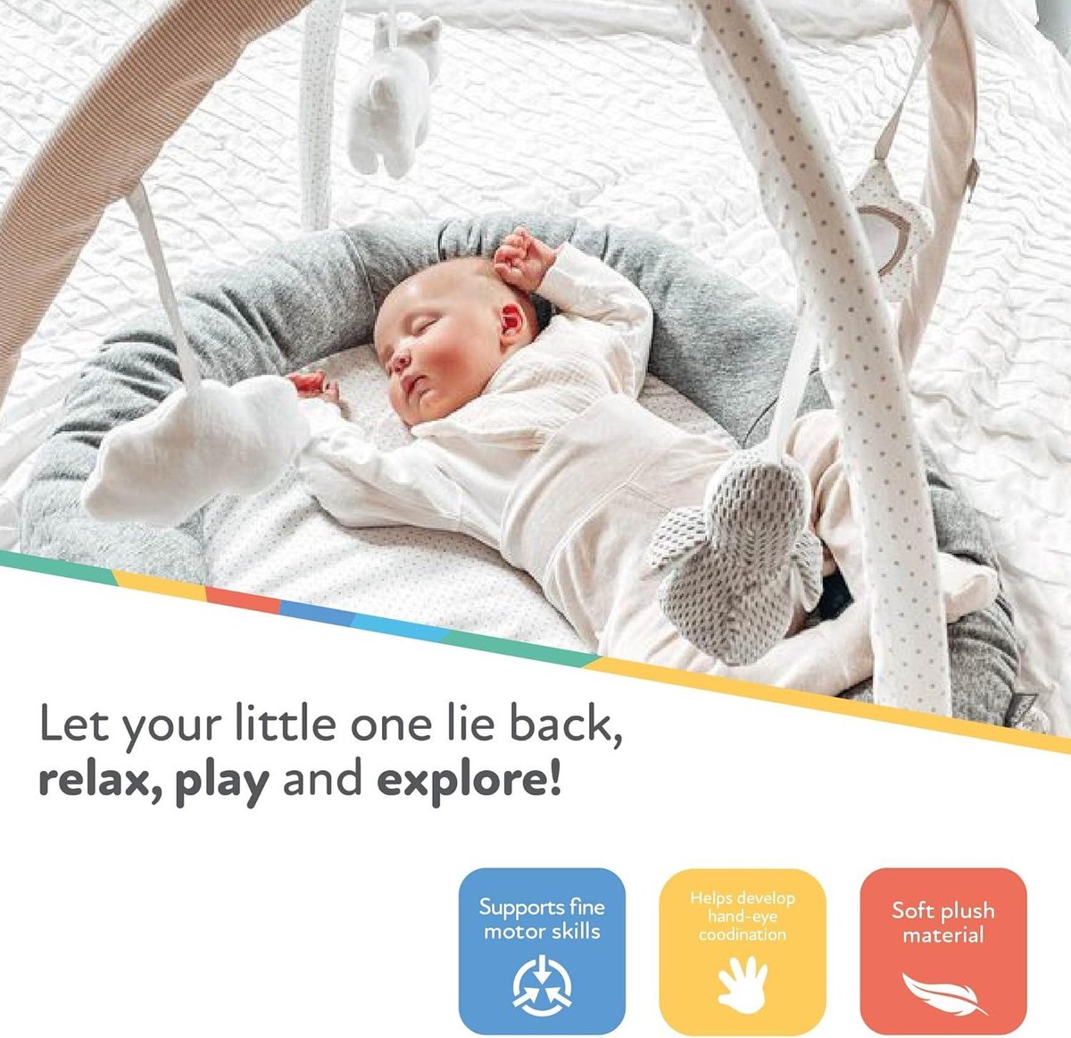 Buy JoJo Maman Bébé Peter Rabbit Activity Gym from the UK online shop