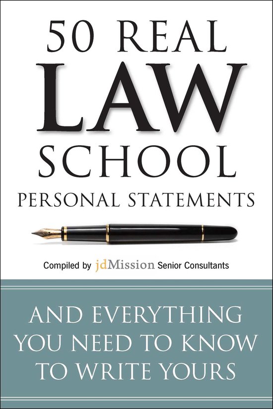 50 Real Law School Personal Statements - cover