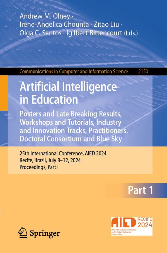 Springer Nature Proceedings Computer Science 1 - Artificial  ... - cover