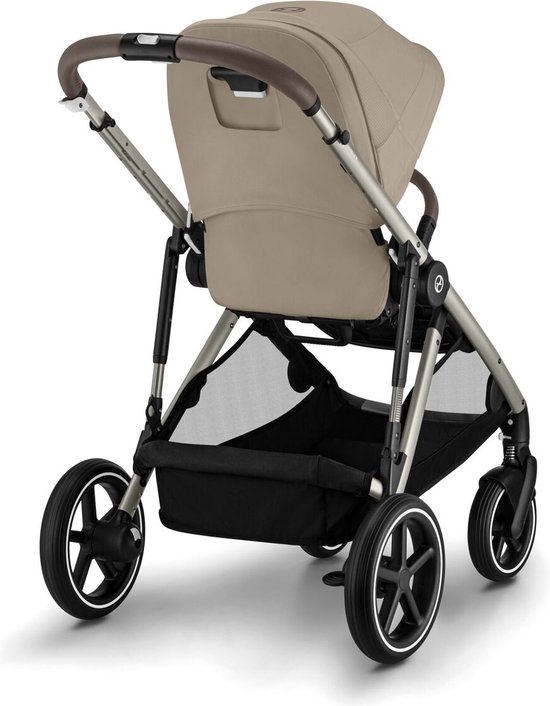 Cybex Gazelle S - Kinderwagen - Almond Beige - Taupe Frame van Cybex — afbeelding 2