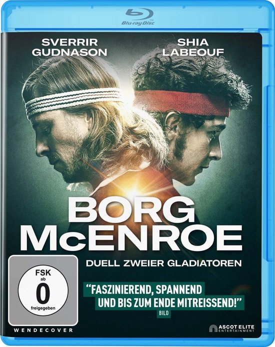 Borg/McEnroe (Blu-ray) Import geen NL ondertiteling