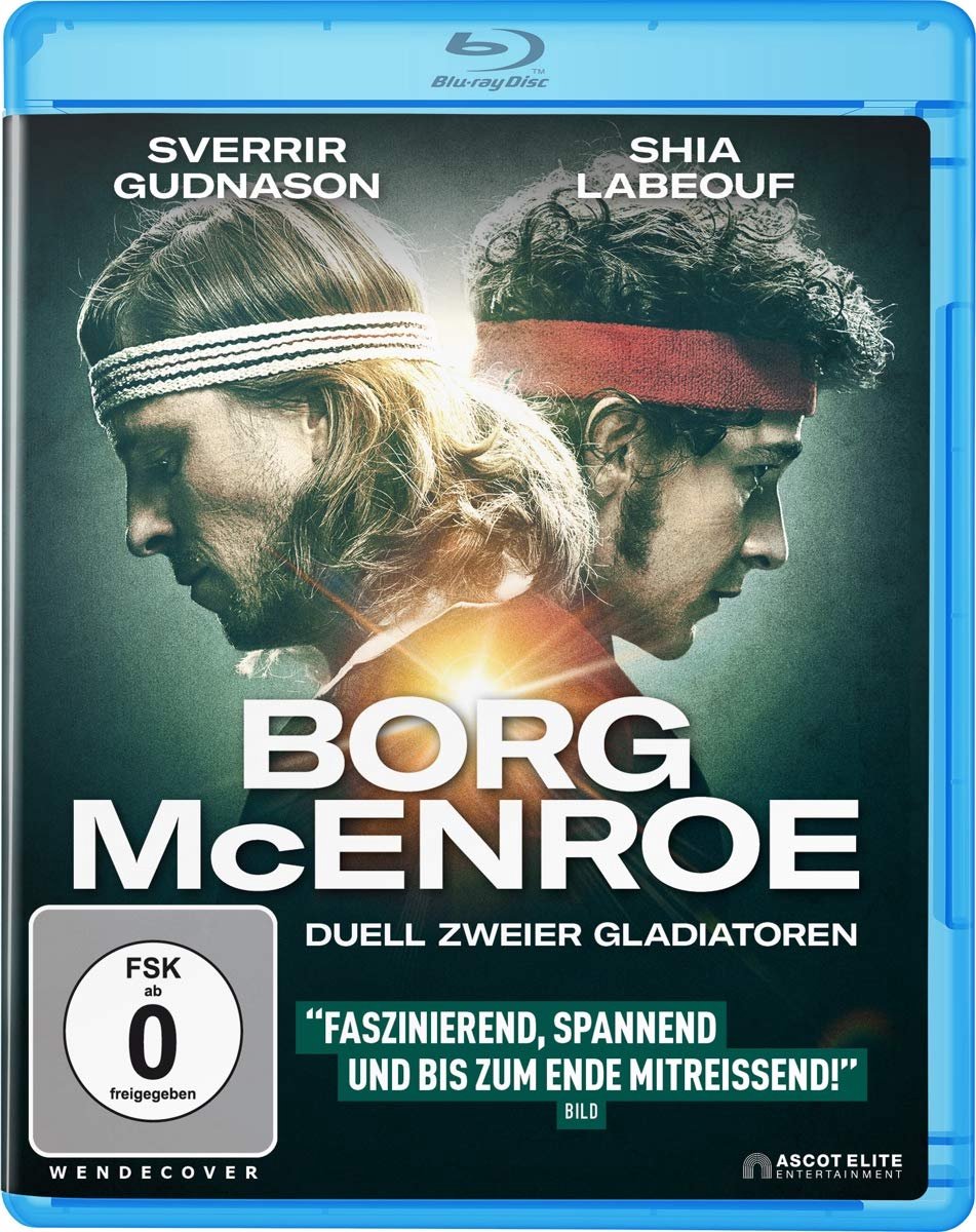 Borg/McEnroe (Blu-ray) Import geen NL ondertiteling