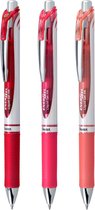 Pentel - EnerGel RTX Retractable Liquid Gel Pens 0.7mm 3 stuks - Journaling Expressions - BL77RBJBP3M