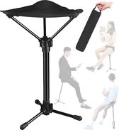 klapstoel buiten - Klapstoelen - Opvouwbare statiefkruk - Draagbare opvouwbare kruk - voor buiten, kamperen, wandelen, jagen, wandelen, vissen, reisondersteuning