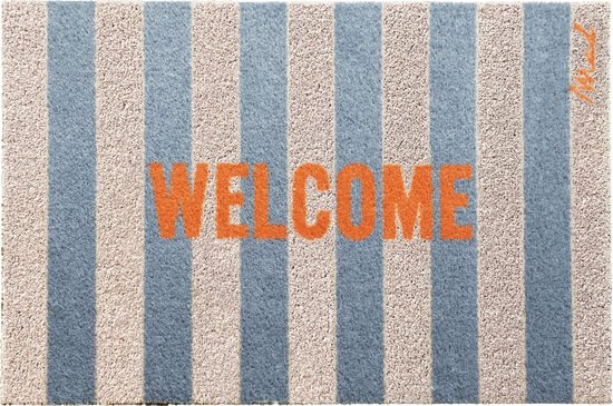 Mad About Mats - DORA - bienvenue - paillasson - nettoyage/grattoir - lavable - 50x75cm
