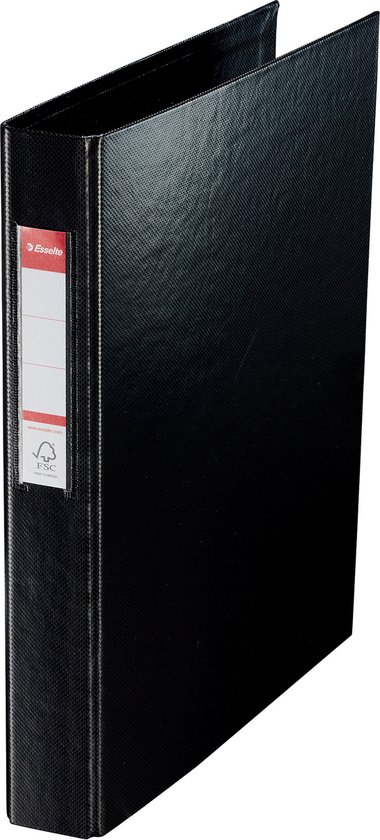 Classeur à anneaux Vivida 2 anneaux A4 25 mm PP noir