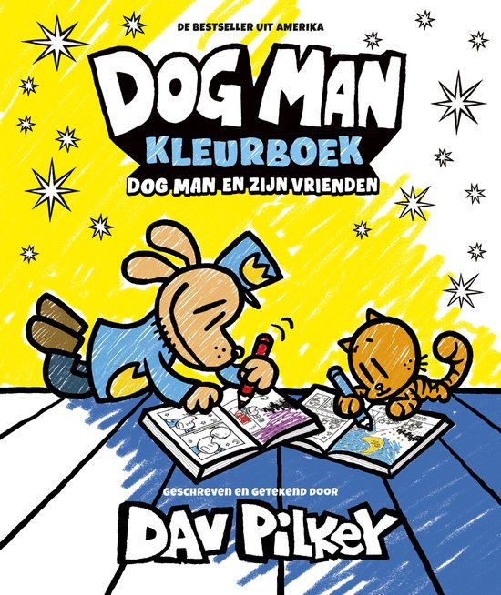 Dog Man - Dog Man kleurboek - cover