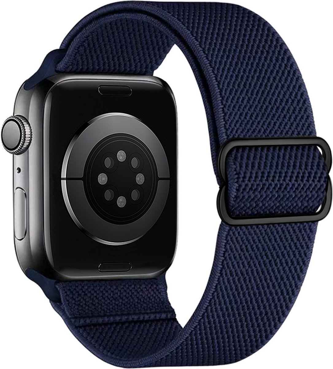 Hoco Fashion WA 04 Watch Bandje - Geschikt voor Apple Watch 1 / 2 / 3 / 4 / 5 / 6 / 7 / 8 / 9 / SE / Ultra - 38MM / 40MM / 41MM - Blauw