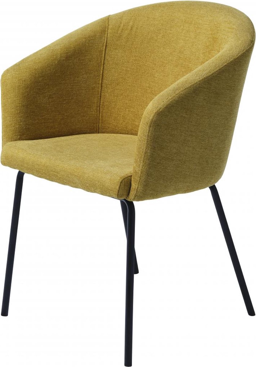 Nordic Home - Thorben eetkamerstoel - mosterd