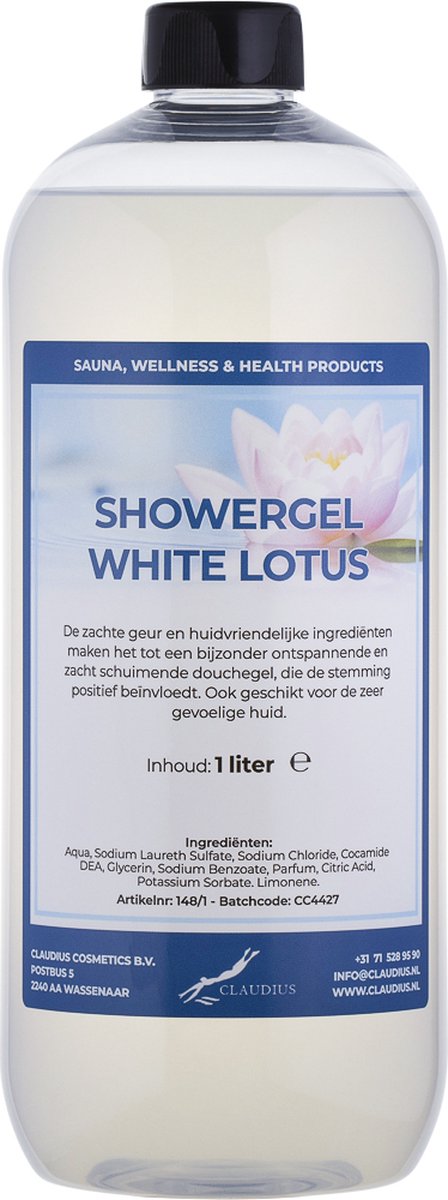 Goedkoopste Douchegel White Lotus 1 liter - Showergel