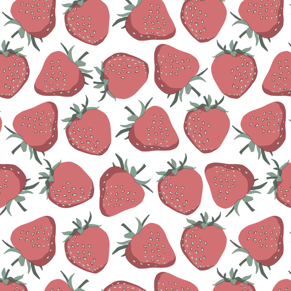 Tafelzeil I am a Strawberry 180cmx140cm