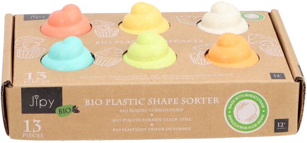 Jipy Bioplastic Cupcake Vormenstoof