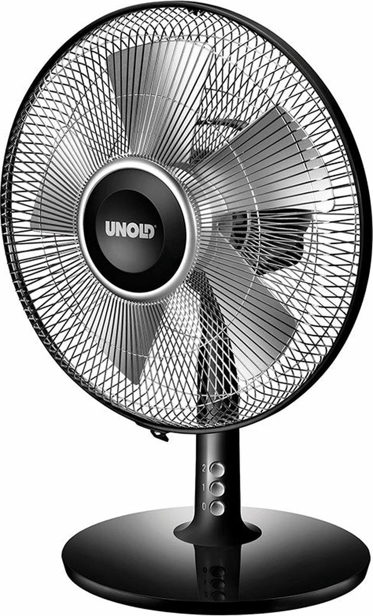 Unold 86818 Zwart Tafelventilator Silverline 25 cm
