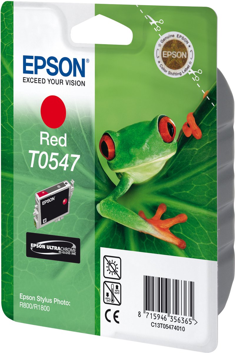 Epson T0547 - Inktcartridge / Rood