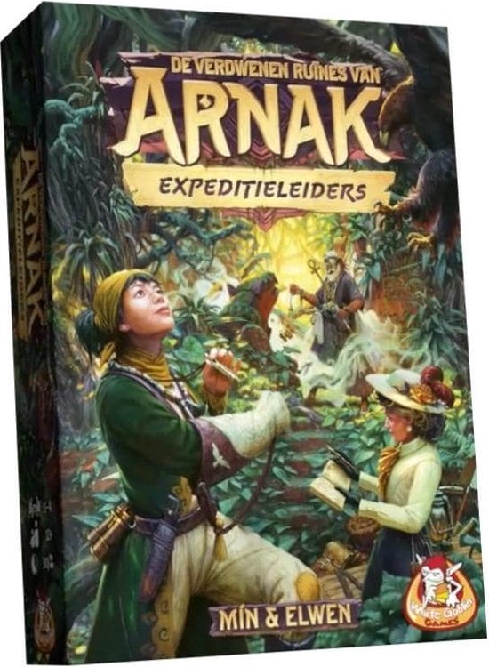 White Goblin Games - De Verdwenen Ruïnes van Arnak: Expeditieleiders - expertspel - 1 tot 4 spelers - 30 minuten - Vanaf 12 jaar