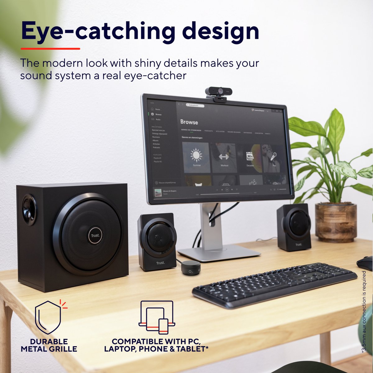 Trust Trust Yuri 2.1 Speakerset - afbeelding 2