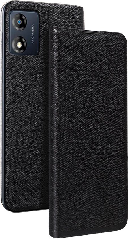 Motorola Edge PU Leren Portemonnee Hoesje Bruin