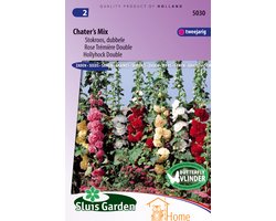 Chater's Mix Stokroos Dubbele Zaden: Kweek Prachtige, Dubbelbloemige Stokrozen - Grow Beautiful, Double-Flowered Hollyhocks - Cultivez de Magnifiques Roses Trémières à Fleurs Doubles