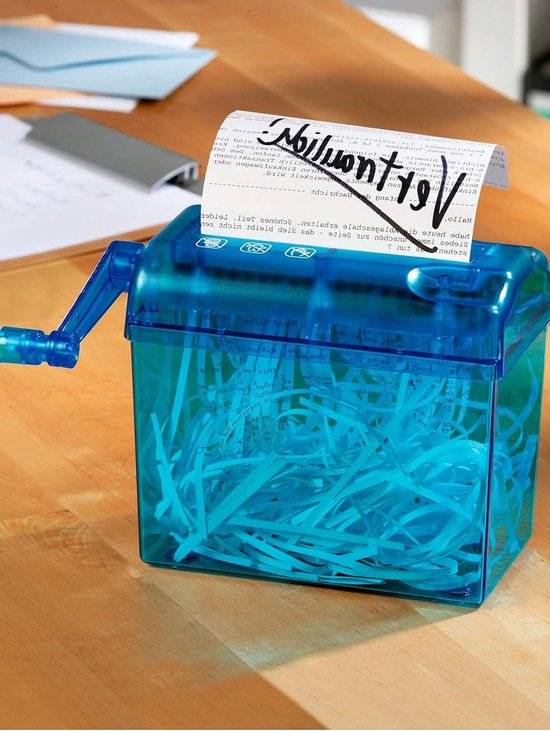 Intelectro Papierversnipperaar - Compacte en Krachtige Papierversnipperaar - Niet