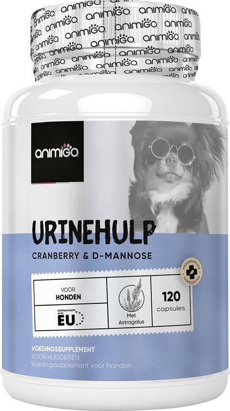 Foto: Urinewegen capsules voor honden 120 capsules optimale ondersteuning voor de urinewegen en gezondheid van animigo