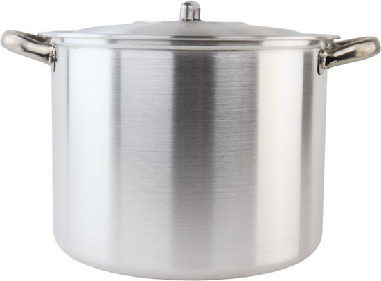 Orange85 Soeppan - Stamppot Pan - Inductie - Zwart - 8 Liter - Staal - Alle warmtebronnen - Inclusief E-book