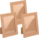 Lot 30 Cadres Photo Papier Multicolores 11,5x15,5 Cm - 10 Couleurs Vives + Pinces Bois & Corde Chanvre - Guirlande Photo DIY Créative