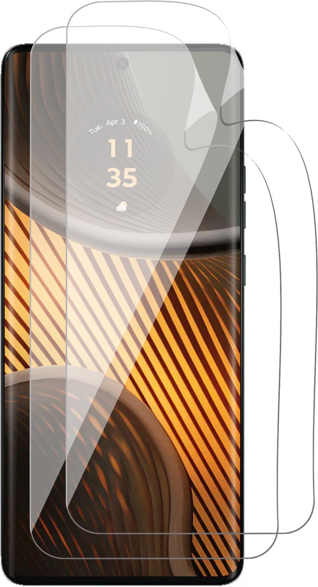 Screenprotector geschikt voor Motorola Edge 50 Ultra - 2x FlexGuard Screen Protector