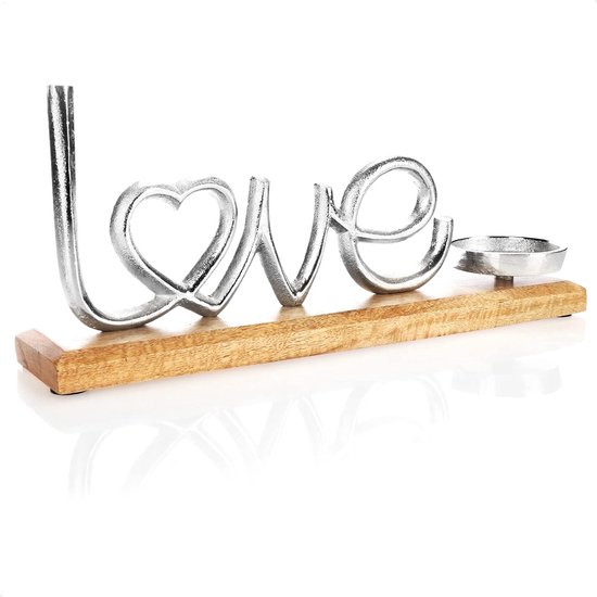 EDZARD Decoratiefiguur haas Louis (hoogte 13 cm) aluminium EDZARD Decoratiefiguur haas Louis (hoogte 13 cm) aluminium