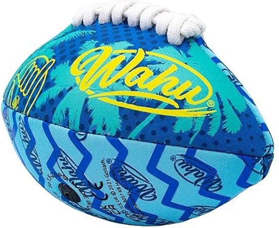 Foto: Wahu waterproof mini football blauw 100 waterdicht voor kinderen buitenspeelgoed actie