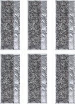 6-pack - Pads voor droog dweilen - Geschikt voor Irobot Braava M6 - Wasbare pads nat dweilen - Robot Mop Vervanging Accessoires - Herbruikbare dweilpads - niet origineel - dweilen pads