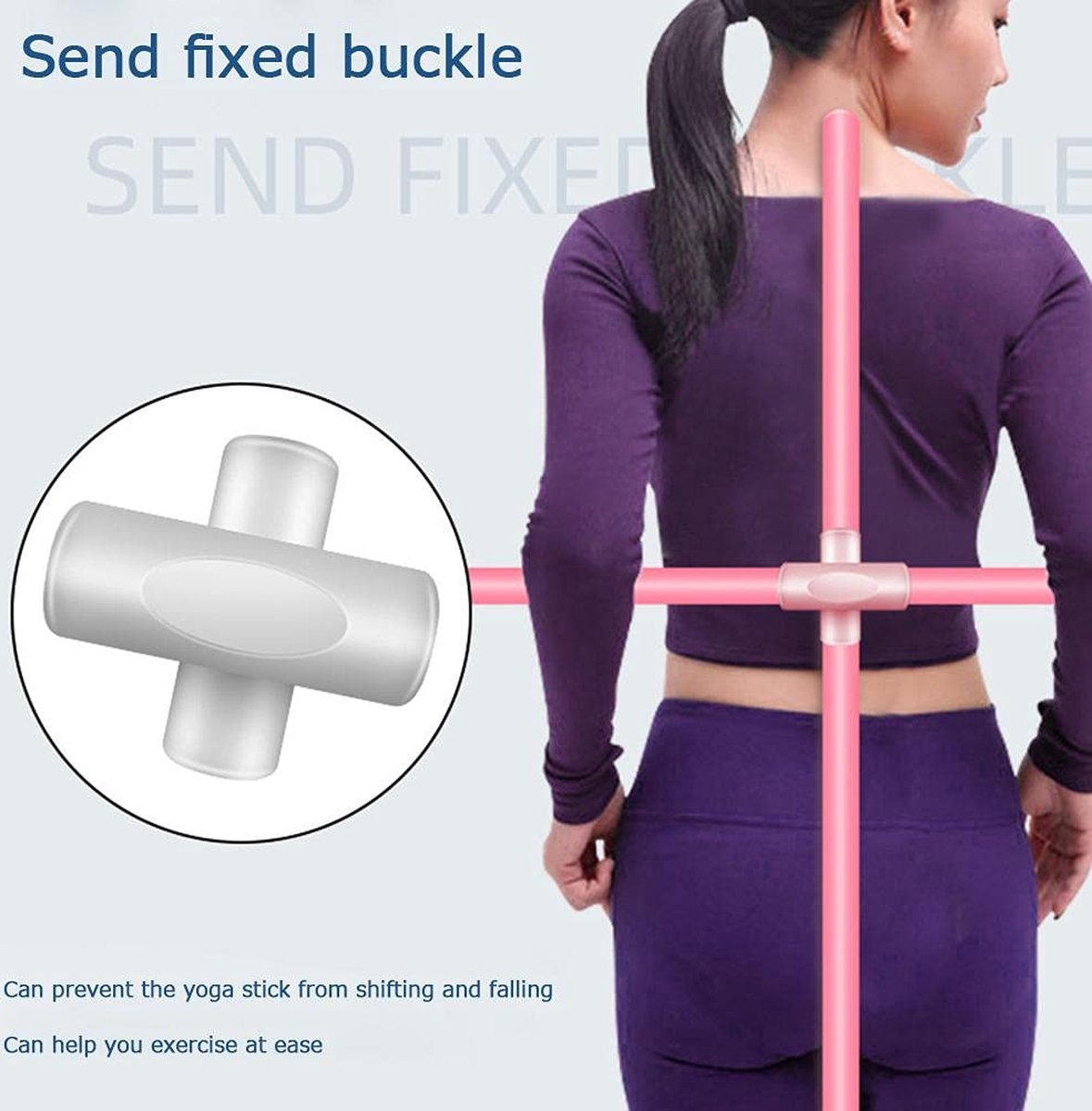 Yoga Sticks Stretching Tool,Cross Stick Staande Houding Corrector - Lichaam en Vorm Mobiliteit Training Sticks Fitness Apparatuur voor Volwassenen en Kind Kot-au Yoga Sticks Stretching Tool,Cross Stick Staande Houding Corrector - Lichaam en Vorm Mobiliteit Training Sticks Fitness Apparatuur voor Volwassenen en Kind Kot-au