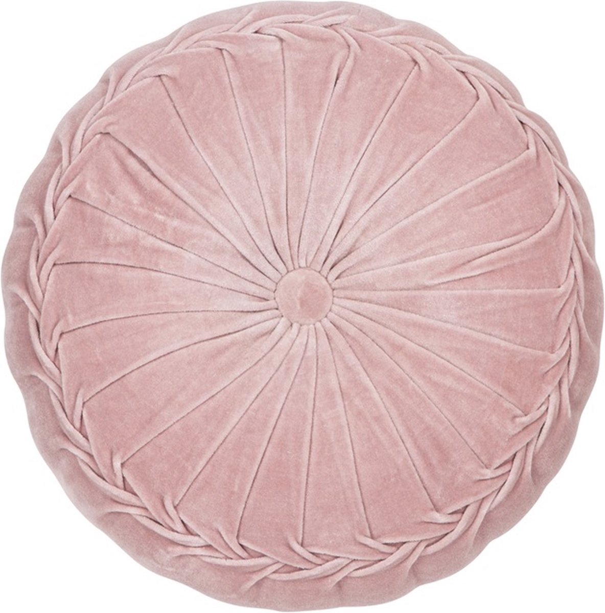 Linen & More Kanan Velvet Soft Roze Mattress | 40 X 10 | Sierkussen Voor Woonkamer Of Slaapkamer