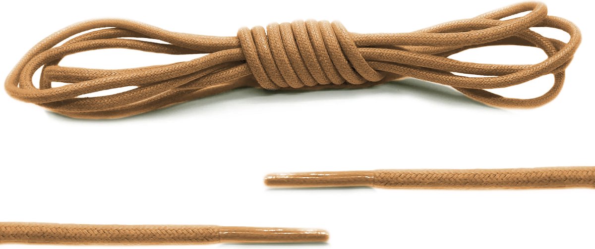 The Kicks Don Wax Veters Rond - 100 cm - Khaki - 2 mm