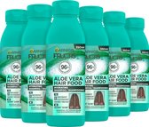Garnier Fructis Hair Food Aloe Vera Shampooing pour cheveux normaux à secs 6 pièces pack économique