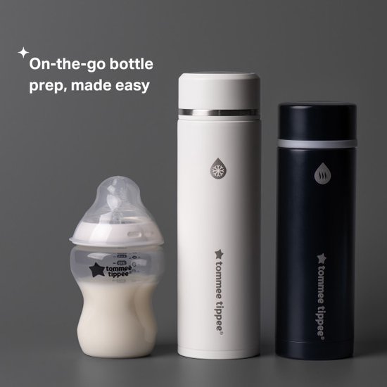 TOMMEE TIPPEE GoPrep Babyflesvoorbereidingskit, 2 Minuten Thermoskoeler Temperatuur Op Led Scherm 2