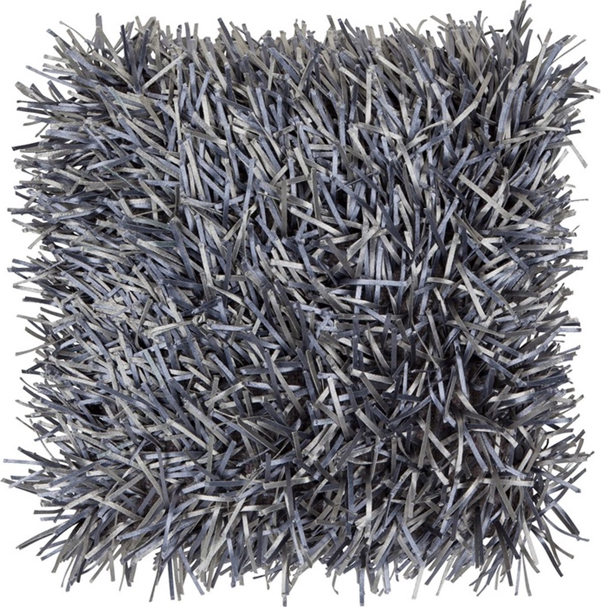 Oslo Kussen DarkGrijs Bi-color Kussen | 45 X 45 | Sierkussen Voor Woonkamer Of Slaapkamer