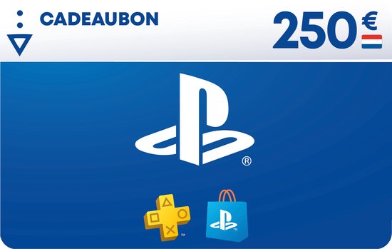 250 euro PlayStation Store tegoed - PSN Playstation Store Kaart (NL)