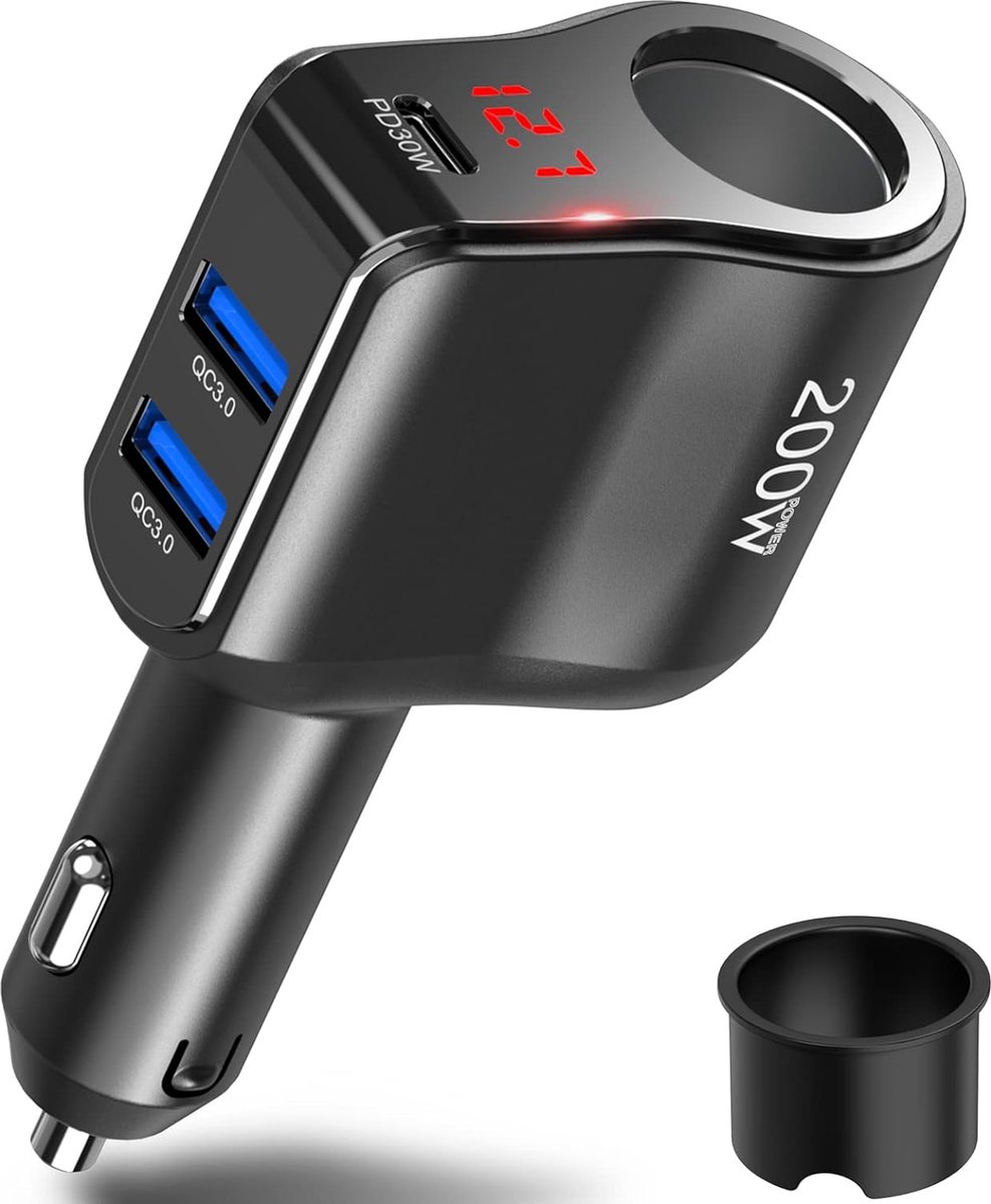Goedkoopste Sigarettenaansteker Splitter - Autolader Splitter - Sigarettenaansteker USB Oplader - Sigarettenaansteker