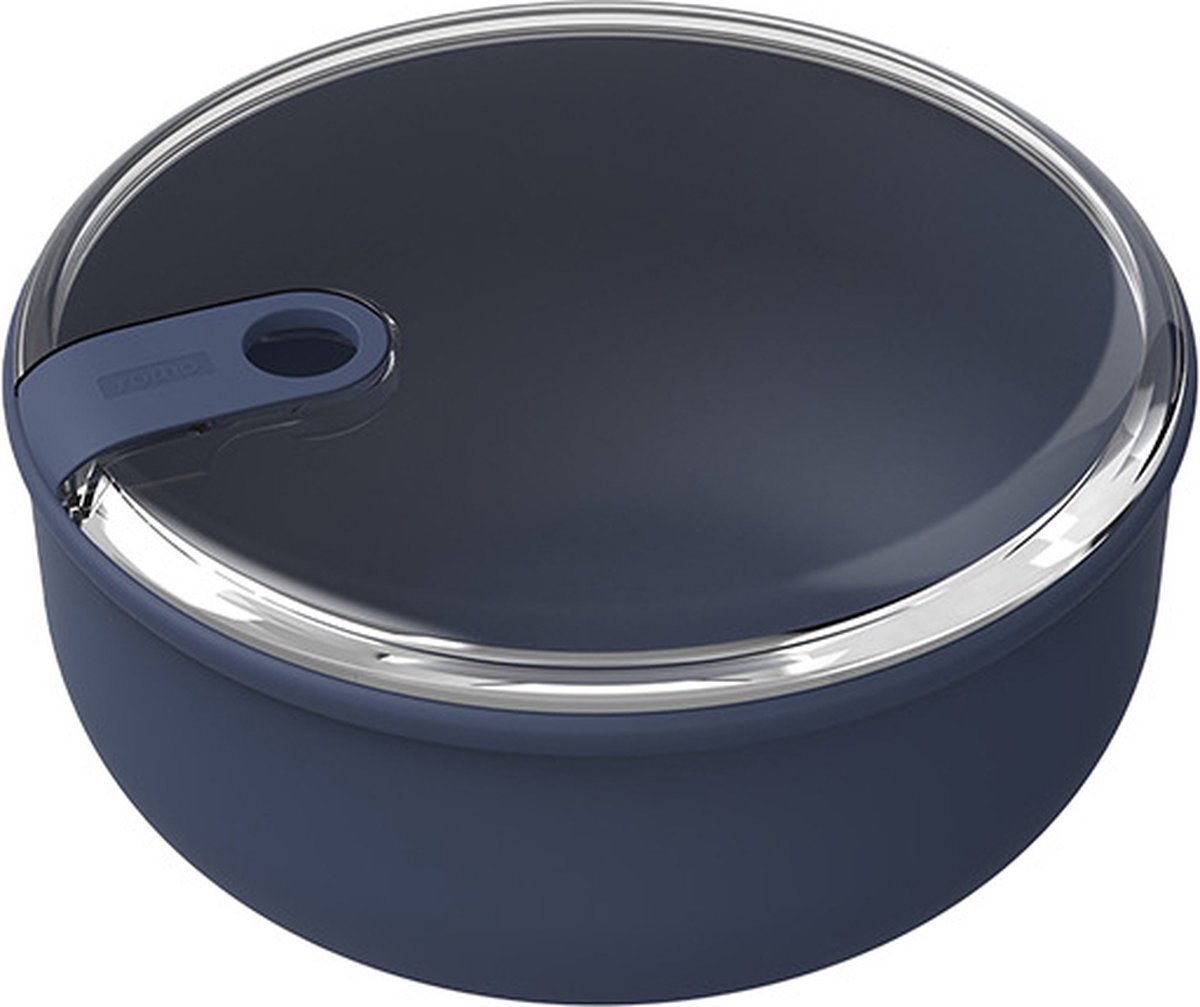Rotho Ela Lunchbox 0,75L - Blauw, Lekvrij & Magnetronbestendig