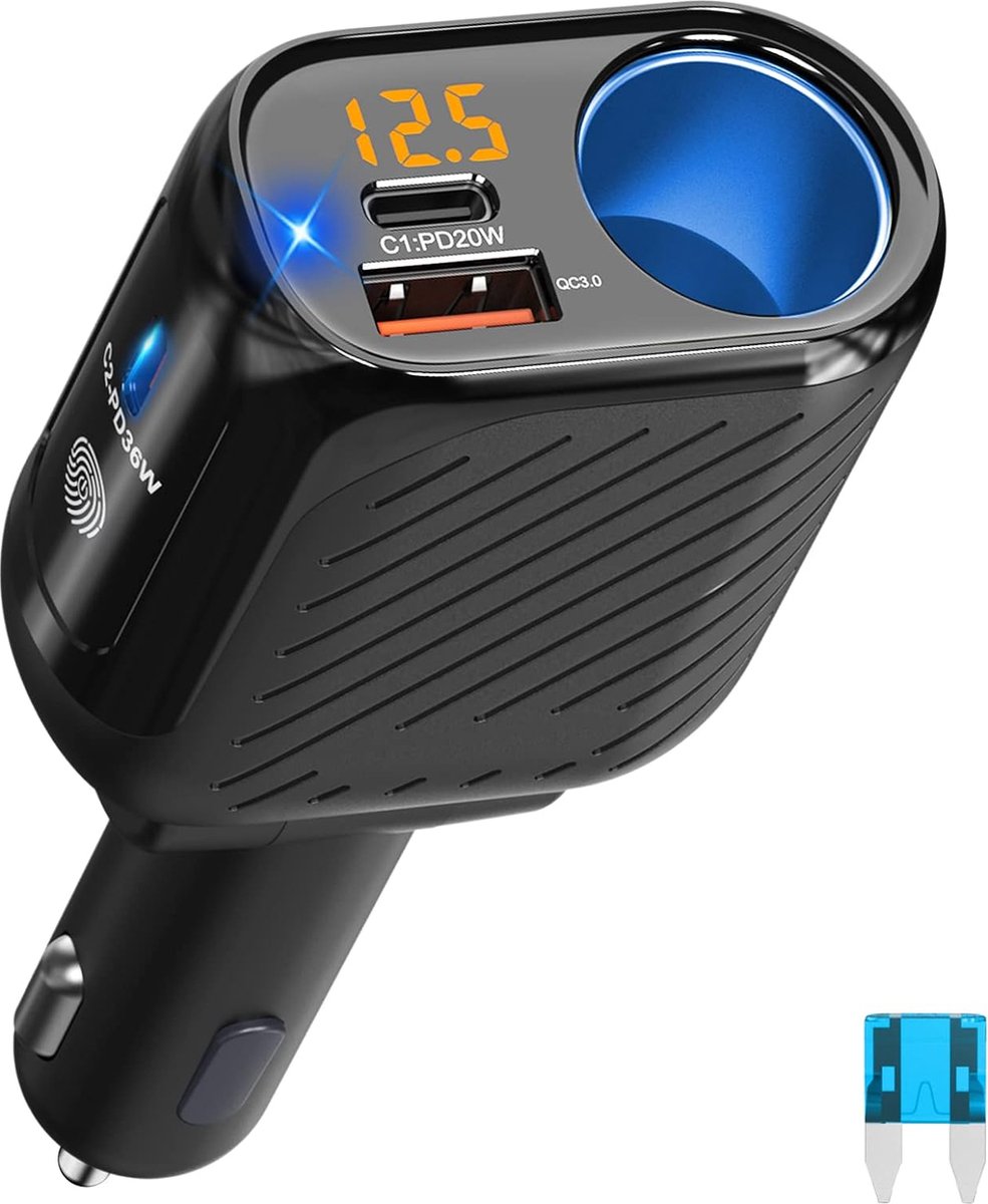 Goedkoopste Sigarettenaansteker Splitter - Autolader Splitter - Sigarettenaansteker USB Oplader - Sigarettenaansteker